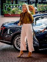 Queen Maxima Working Visit to Infra Sector - The Netherlands