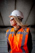 Queen Maxima Working Visit to Infra Sector - The Netherlands
