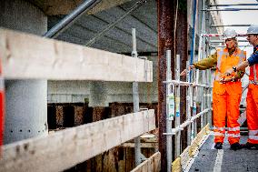 Queen Maxima Working Visit to Infra Sector - The Netherlands