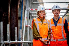Queen Maxima Working Visit to Infra Sector - The Netherlands