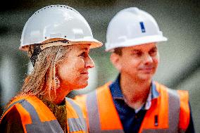 Queen Maxima Working Visit to Infra Sector - The Netherlands