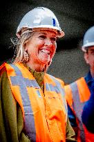 Queen Maxima Working Visit to Infra Sector - The Netherlands
