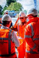 Queen Maxima Working Visit to Infra Sector - The Netherlands