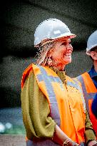 Queen Maxima Working Visit to Infra Sector - The Netherlands