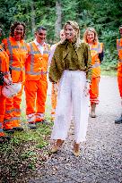Queen Maxima Working Visit to Infra Sector - The Netherlands