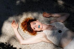 Portrait of Singer Kiesza in Toronto