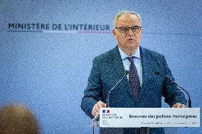 Bruno Retailleau Visit To Focused on Municipal Police - Sartrouville