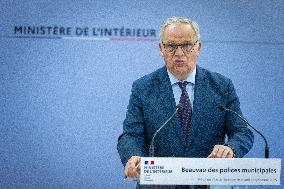 Bruno Retailleau Visit To Focused on Municipal Police - Sartrouville