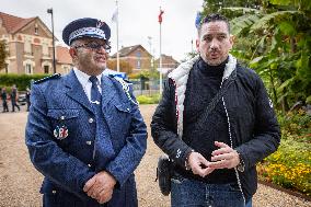 Bruno Retailleau Visit To Focused on Municipal Police - Sartrouville