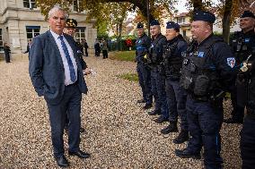 Bruno Retailleau Visit To Focused on Municipal Police - Sartrouville