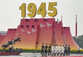 Military parade in Beijing