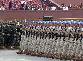 Military parade in Beijing