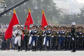 Military parade in Beijing