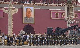 Military parade in Beijing