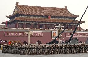 Military parade in Beijing