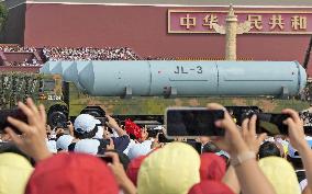 Military parade in Beijing