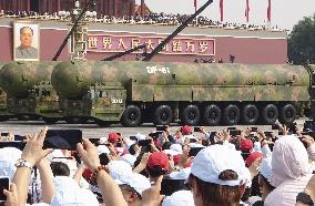 Military parade in Beijing