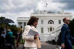 Jeanine Pirro During A Television Interview - DC