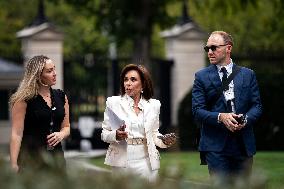 Jeanine Pirro During A Television Interview - DC