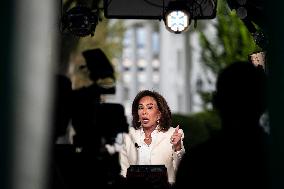 Jeanine Pirro During A Television Interview - DC