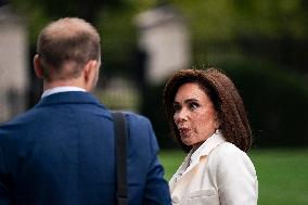 Jeanine Pirro During A Television Interview - DC