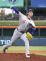 Baseball: Rehabbing Sasaki pitches against Triple-A team