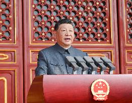 Xi Jinping, Putin and Kim Jong-un Attends V-Day Commemorations In Beijing - Chin