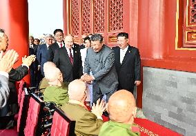 Xi Jinping, Putin and Kim Jong-un Attends V-Day Commemorations In Beijing - Chin