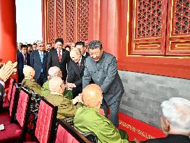 Xi Jinping, Putin and Kim Jong-un Attends V-Day Commemorations In Beijing - Chin