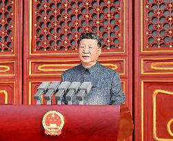 Xi Jinping, Putin and Kim Jong-un Attends V-Day Commemorations In Beijing - Chin
