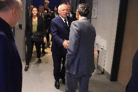 Exclusive - Francois Bayrou On RMC/BFMTV - Paris