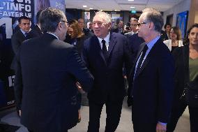 Exclusive - Francois Bayrou On RMC/BFMTV - Paris