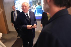 Exclusive - Francois Bayrou On RMC/BFMTV - Paris