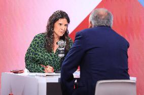 Exclusive - Francois Bayrou On RMC/BFMTV - Paris