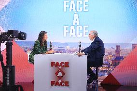 Exclusive - Francois Bayrou On RMC/BFMTV - Paris