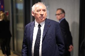 Exclusive - Francois Bayrou On RMC/BFMTV - Paris