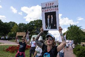 US Anti Trump Protest - Washington