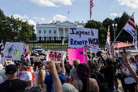 US Anti Trump Protest - Washington
