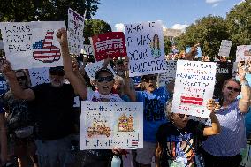 US Anti Trump Protest - Washington
