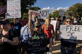 US Anti Trump Protest - Washington