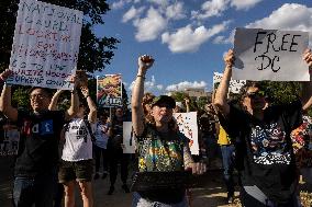 US Anti Trump Protest - Washington