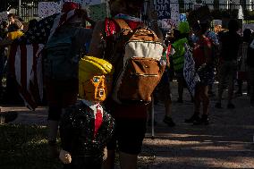 US Anti Trump Protest - Washington