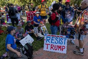 US Anti Trump Protest - Washington