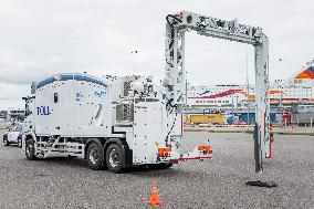 The mobile X-ray system for the Estonian Tax and Customs Board