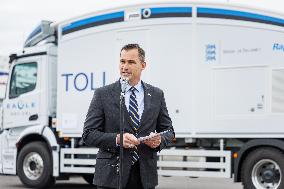 The mobile X-ray system for the Estonian Tax and Customs Board