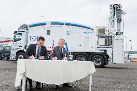 The mobile X-ray system for the Estonian Tax and Customs Board