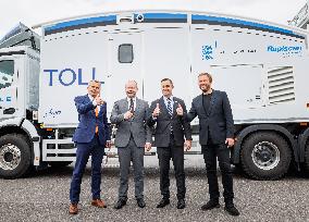 The mobile X-ray system for the Estonian Tax and Customs Board