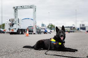 The mobile X-ray system for the Estonian Tax and Customs Board