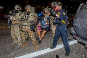 Anti ICE Demonstrations - LA