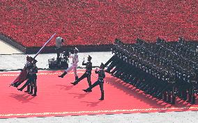 V-Day Commemorations Held In Beijing - Chin